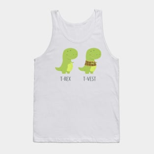 T-Rex vs T-Vest Tank Top